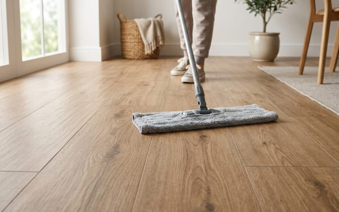 Cómo limpiar suelo cerámico imitación madera