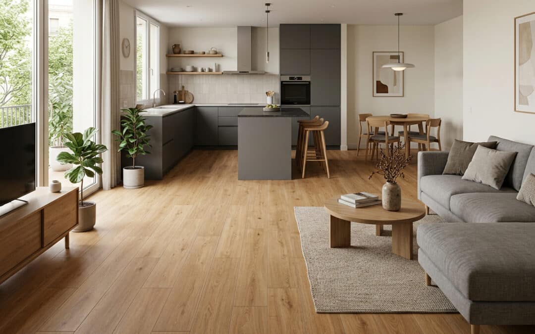 Tarima flotante o porcelánico imitación madera: cuál elegir