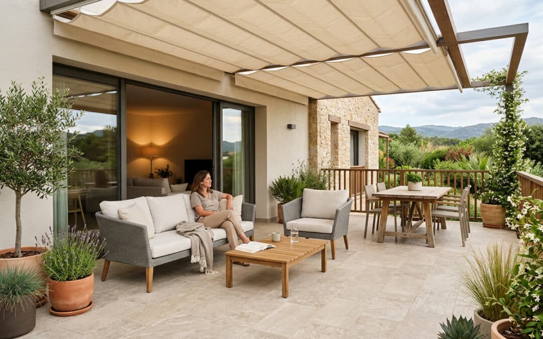 Cómo mejorar el confort de una terraza