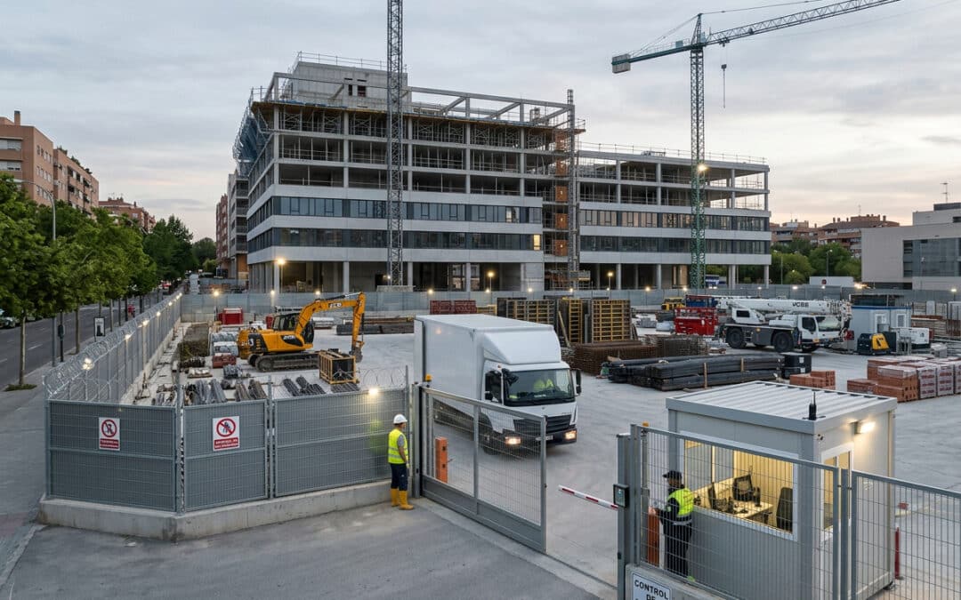Cómo proteger una obra de construcción: seguridad frente a robos y vandalismo